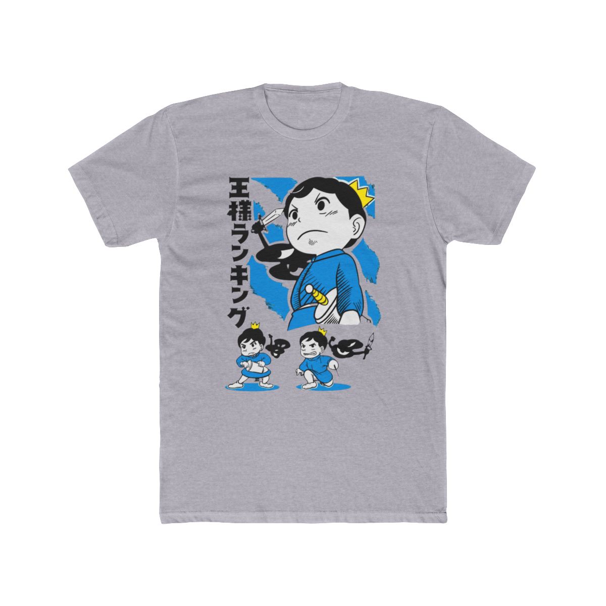 Ranking Of Kings T Shirt,Ousama Ranking,Bojji,Kage,Apeas,Hiling Shirt All Size - alternate angle 2, merchandise